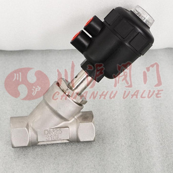 氣動(dòng)角座閥圖片