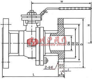 美標球閥結(jié)構(gòu)圖