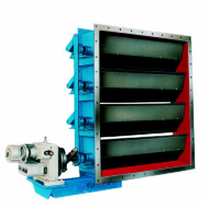 矩形百葉蝶閥圖片