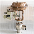 氣動(dòng)衛(wèi)生級(jí)調(diào)節(jié)閥(鑄鋼法蘭)